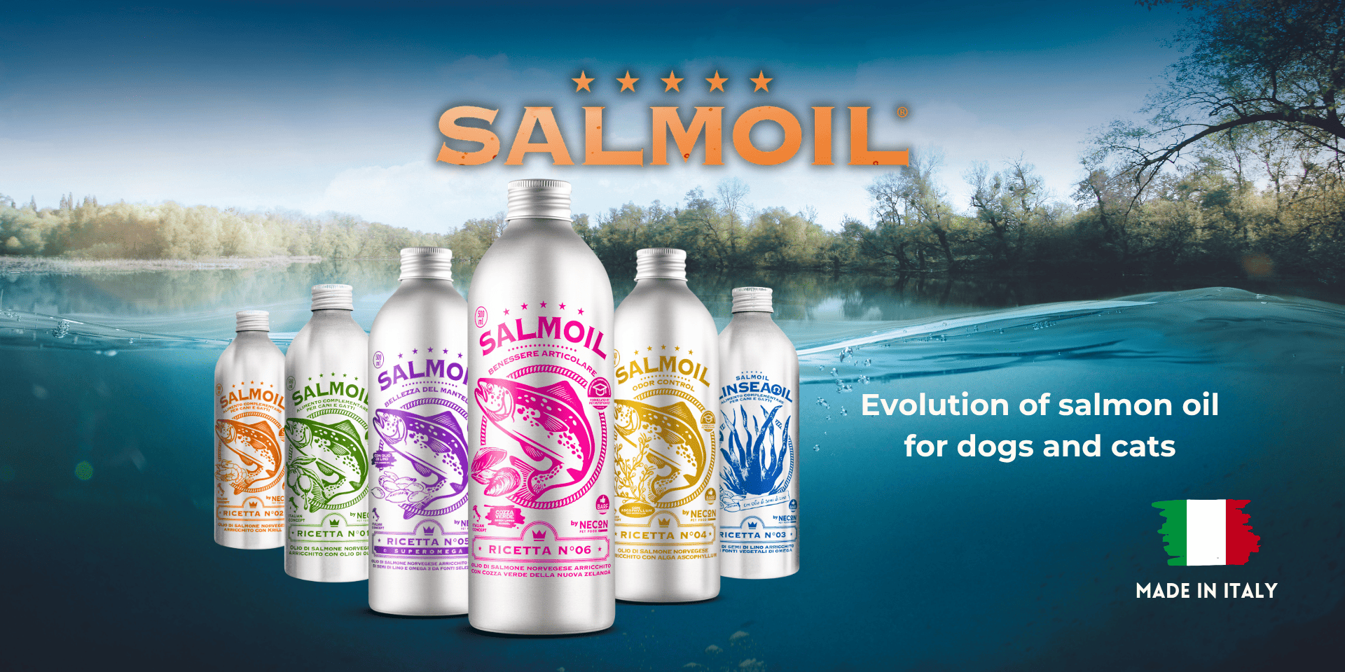 Evolution of salmon oil for dogs and cats