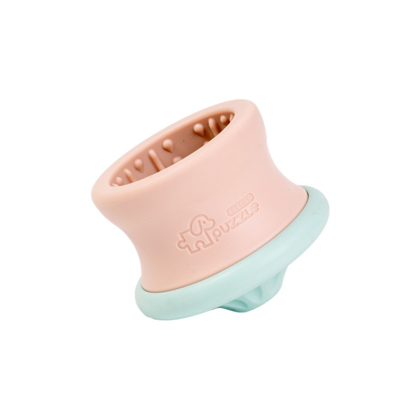 Puzzle Tumbler — L/XL Pink/Cyan