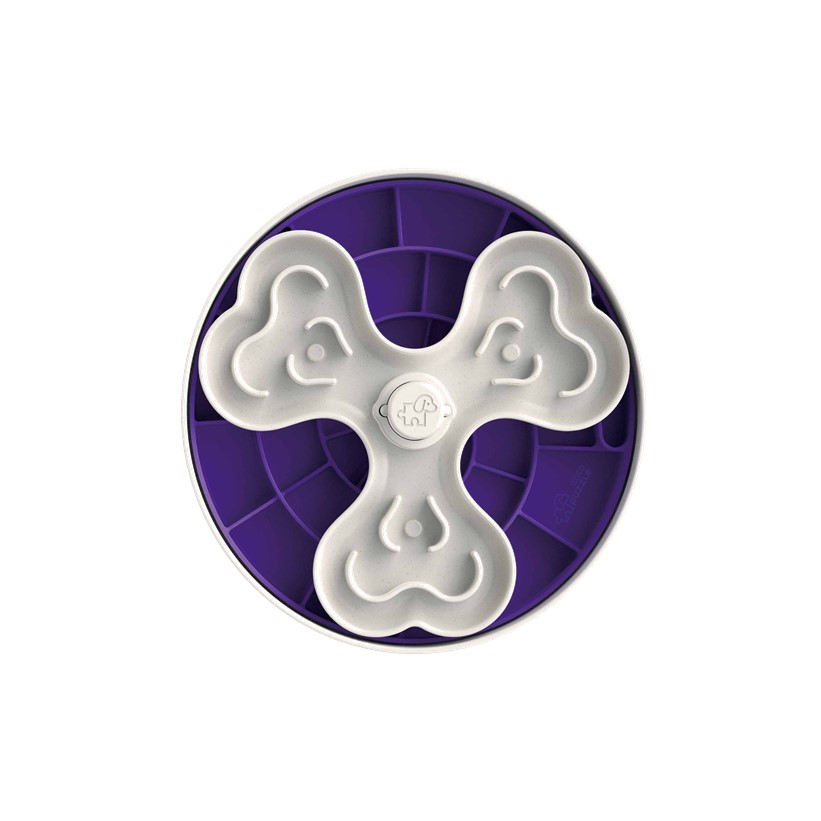 Puzzle Feeder Swirl — Purple