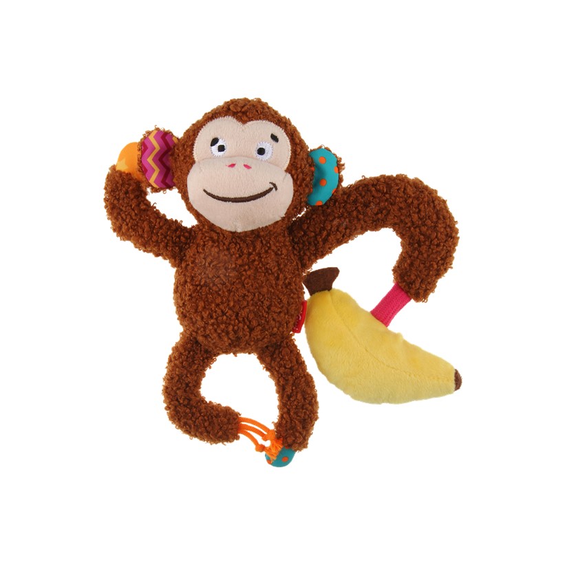 Wiry Plush Friendz — Monkey