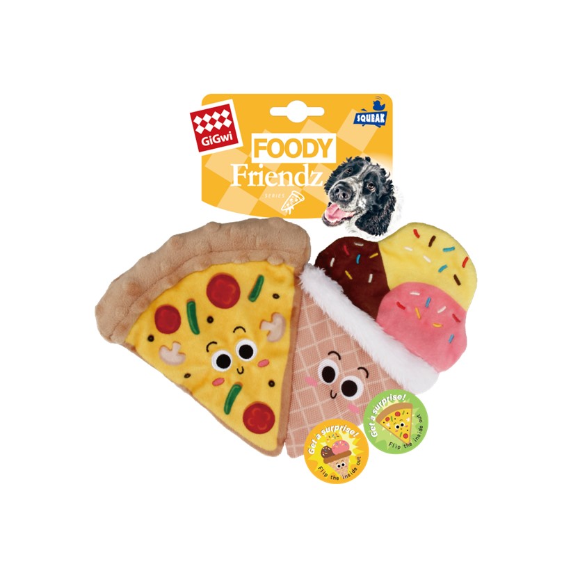 Foodzy Friendz — Pizza & Ice Cream